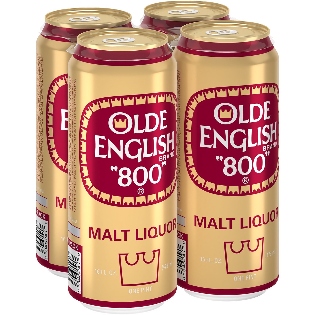 slide 1 of 2, Olde English 800 Malt Liquor, 6 Pack, 16 fl. oz. Cans, 5.9% ABV, 384 oz