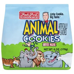 Bud's Best Animal Bite Size Cookies 6 oz