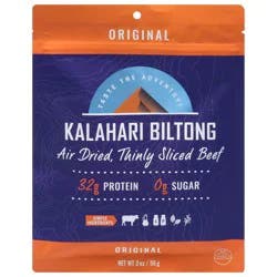 Kalahari Biltong Original Air Dried Thinly Sliced Beef