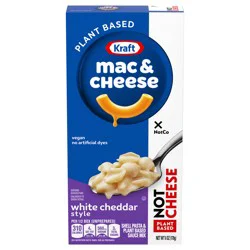 Kraft NotCo White Cheddar Style Plant Based Mac & Cheese, 6 oz Box