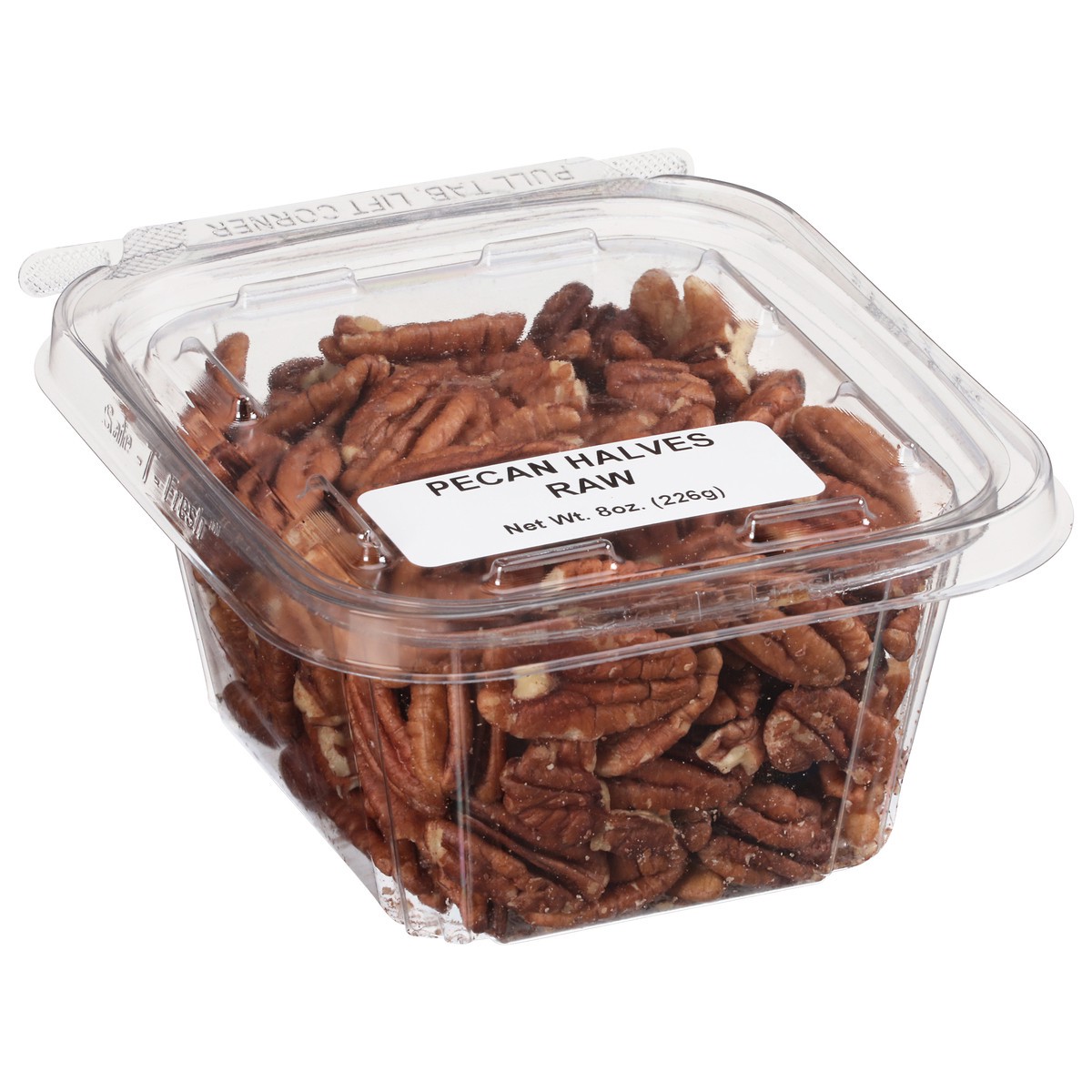 slide 3 of 9, JLM Manufacturing Raw Pecan Halves 8 oz, 8 oz