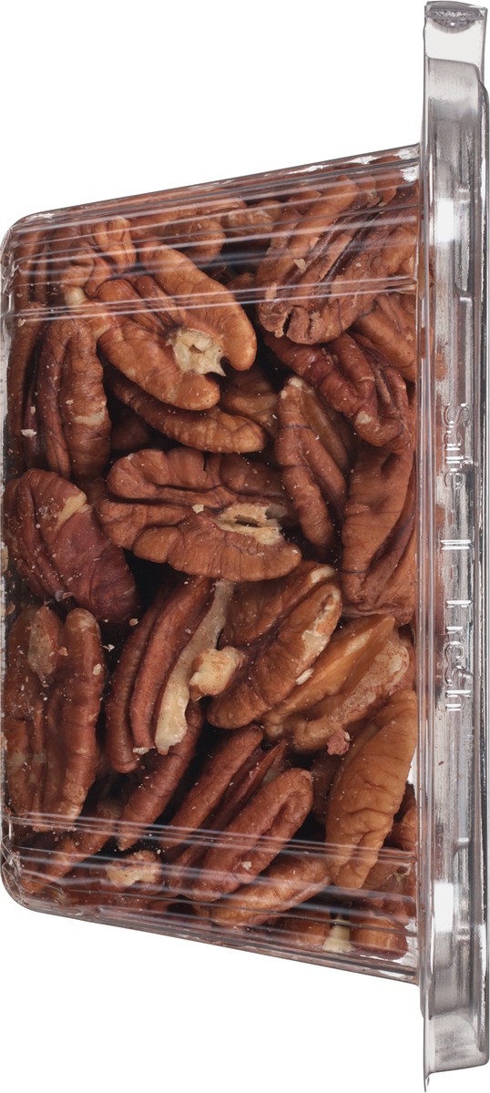 slide 5 of 9, JLM Manufacturing Raw Pecan Halves 8 oz, 8 oz