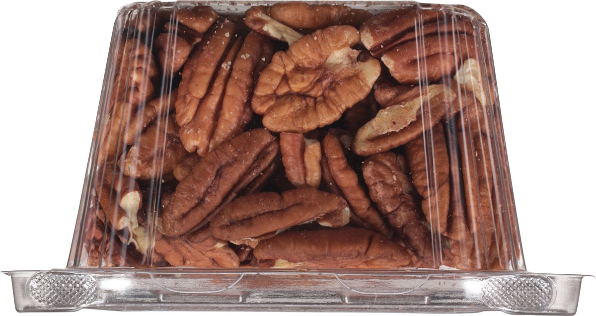 slide 2 of 9, JLM Manufacturing Raw Pecan Halves 8 oz, 8 oz