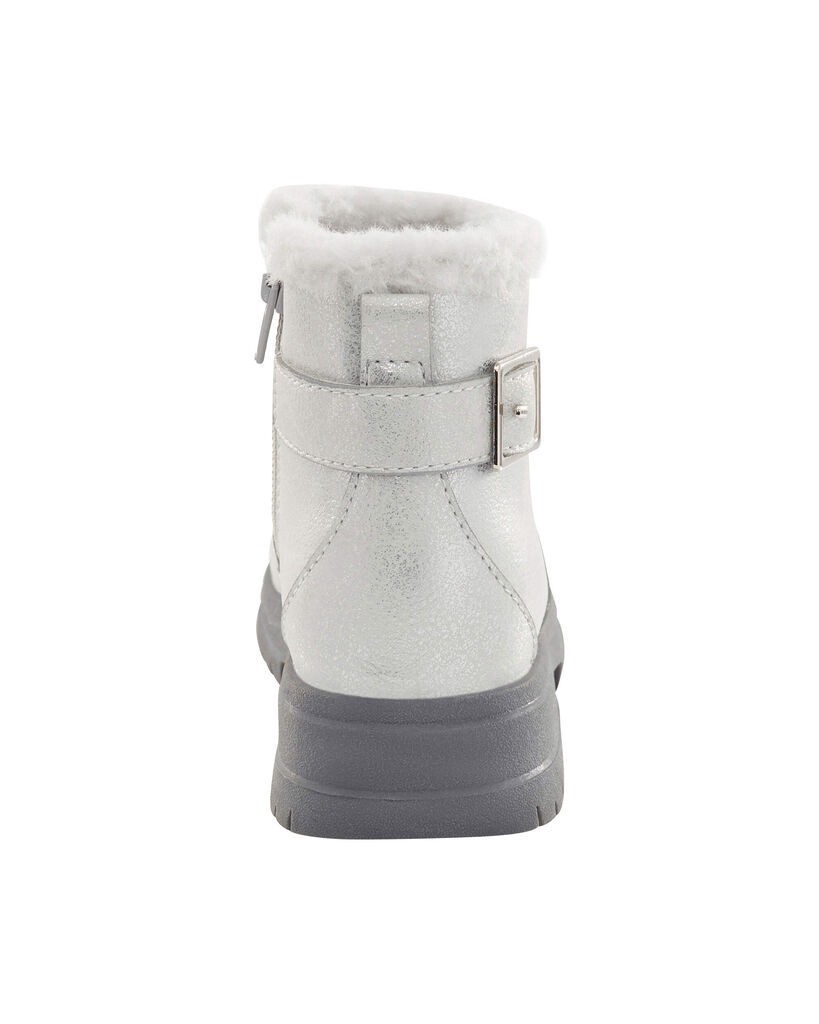slide 6 of 6, Oshkosh Kid Fur-Lined Boots Grey 13, 1 ct