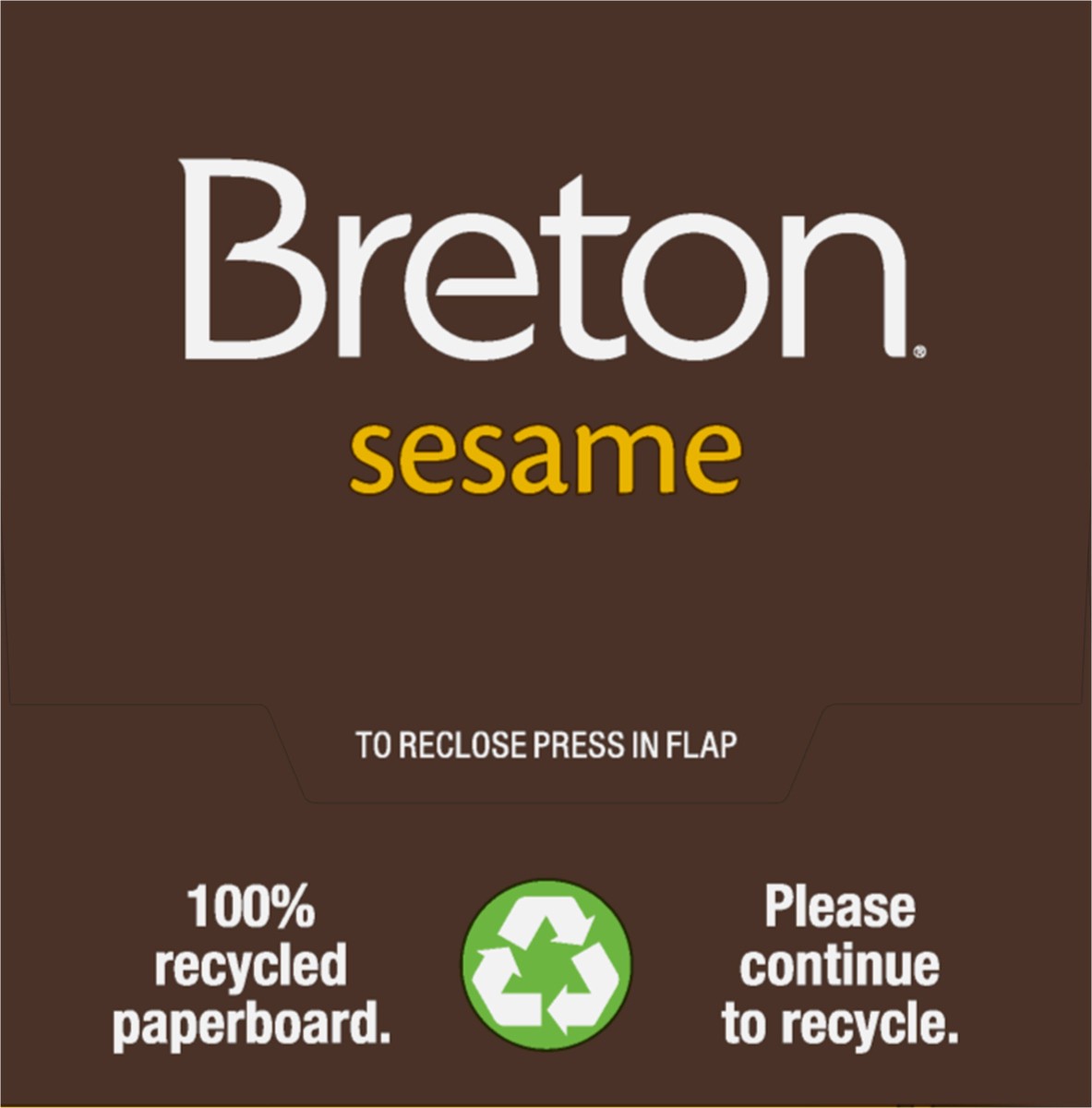 slide 2 of 9, Breton Dare Breton Sesame Crackers 7 oz, 7 oz