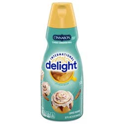 International Delight Coffee Creamer, Cinnabon (R), 32 FL OZ Bottle