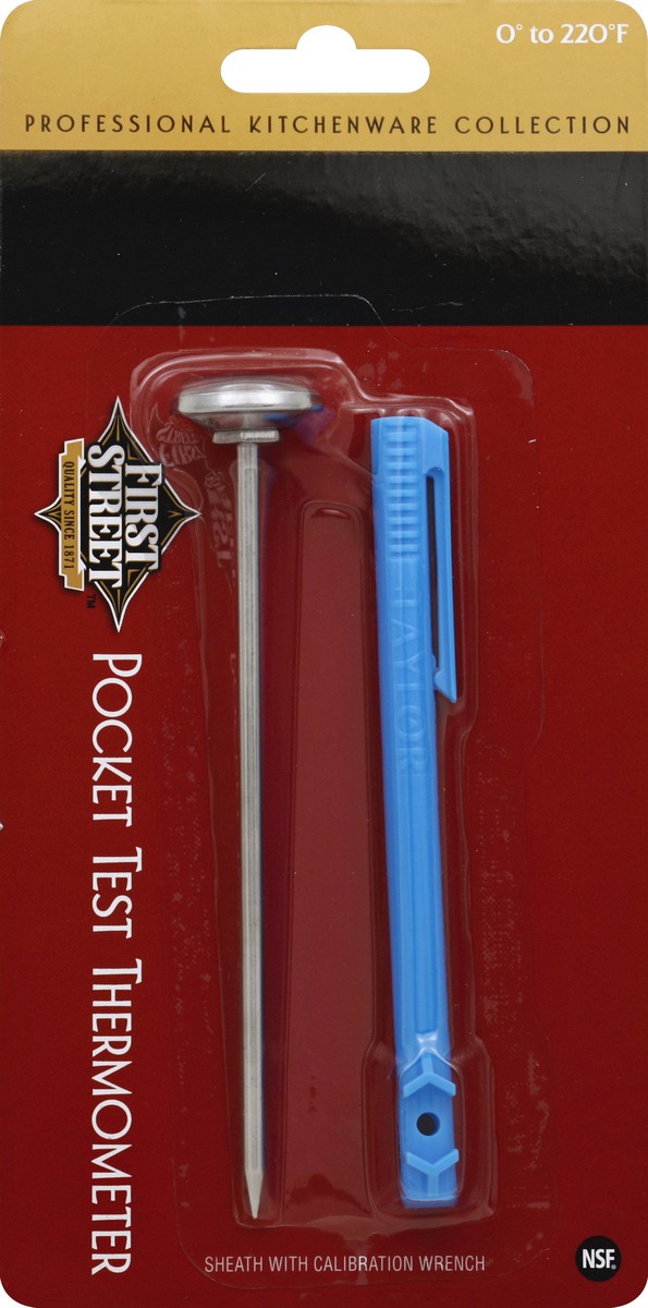 slide 2 of 2, First Street Pocket Test Thermometor, 1 ct