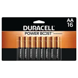 Duracell Coppertop Aa Alkaline Batteries - 16 Count