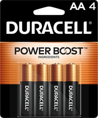 slide 1 of 10, Duracell Coppertop Aa Alkaline Batteries - 4 Count, 4 ct