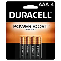 Duracell Coppertop Aaa Alkaline Batteries - 4 Count