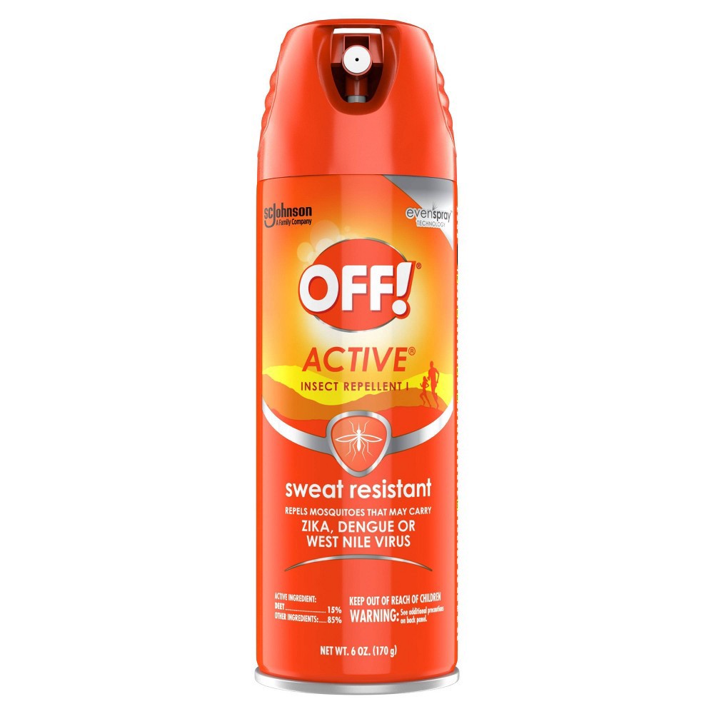 slide 5 of 6, OFF! Active Mosquito Repellent - 6oz, 6 oz