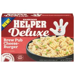 Hamburger Helper® Deluxe Brew Pub Cheeseburger Pasta Meal Kit