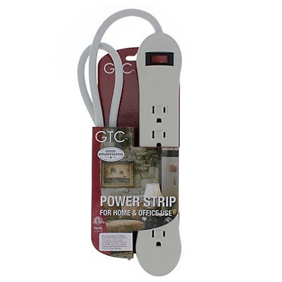 slide 1 of 1, Good Choice 6-Outlet Power Strip, 1 ct