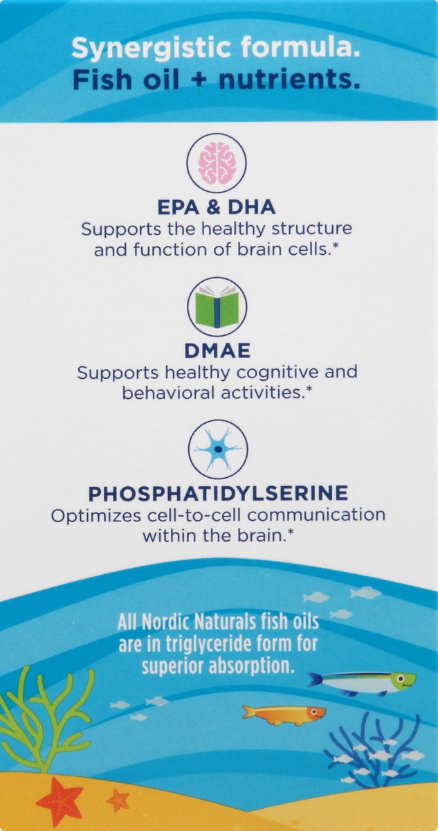 slide 5 of 13, Nordic Naturals Omega Focus 120 ea, 120 ct