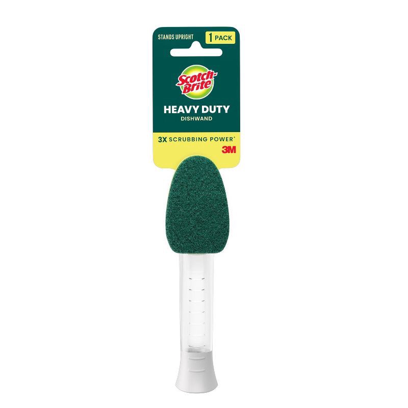 slide 1 of 12, Scotch-Brite Heavy Duty Dishwand, 1 ct