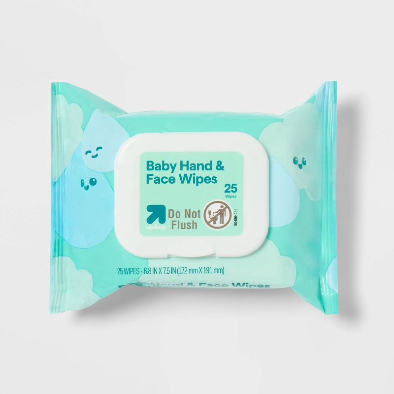 slide 1 of 5, Hand and Face Wipes - 25ct - up&up™, 25 ct