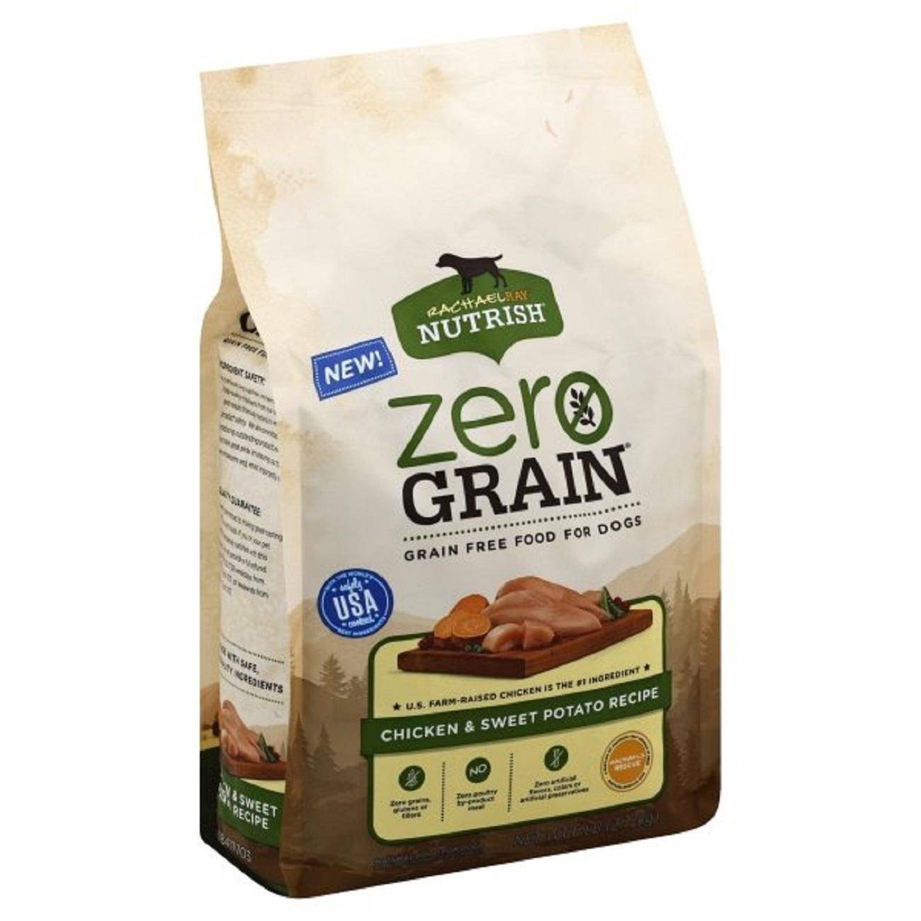 slide 1 of 2, Rachael Ray Nutrish Zero Grain Chicken & Sweet Potato Dry Dog Food, 6 lb