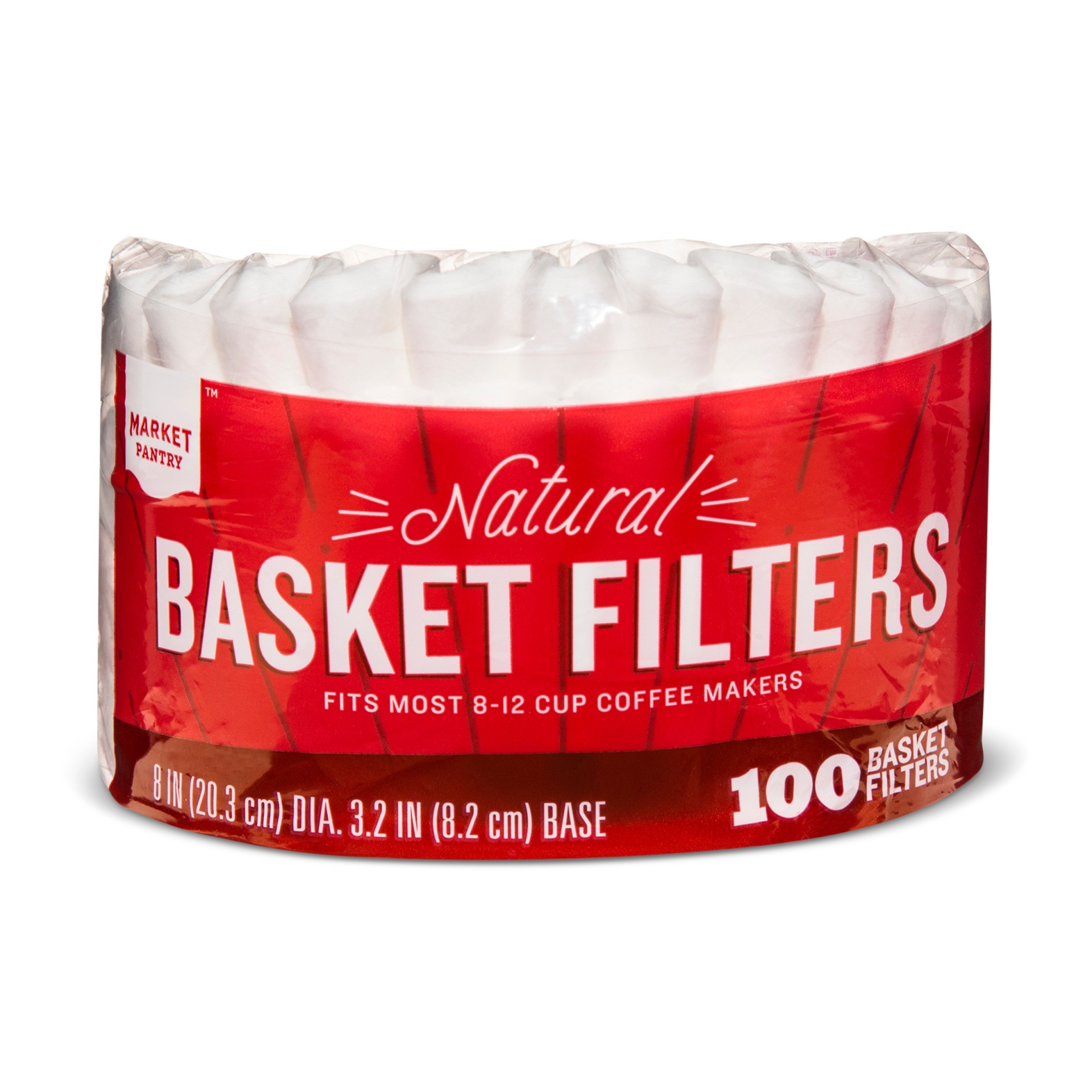 Natural Coffee Filters 100ct Market Pantry 100 ct Shipt