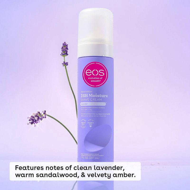 slide 3 of 7, eos Shea Better Shave Cream - Lavender - 7 fl oz, 7 fl oz