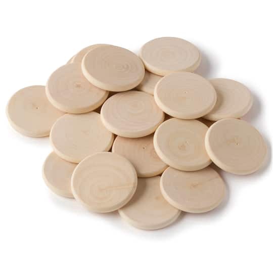 slide 1 of 2, 1.5" Wood Discs, 22ct. By Make Market, 22 ct