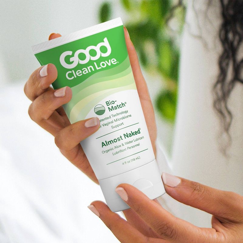 slide 8 of 8, Good Clean Love 95% Organic Almost Naked Personal Lube - 4 fl oz, 4 fl oz