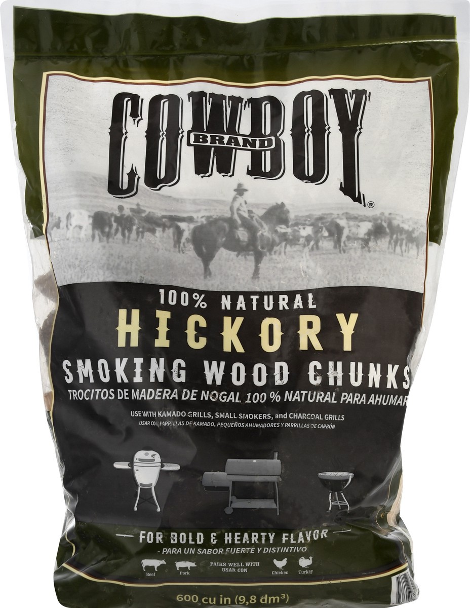 slide 9 of 9, Cowboy Charcoal Hickory Smoking Wood Chunks 1 ea, 1 ct