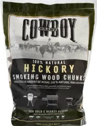 Cowboy Charcoal Hickory Smoking Wood Chunks 1 ea
