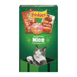 Purina Friskies Sometimes Nice Variety Pack Holiday Cat Treats