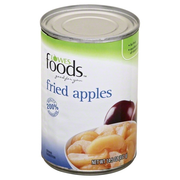 slide 1 of 1, Lowes Foods Fried Apples, 14.5 oz