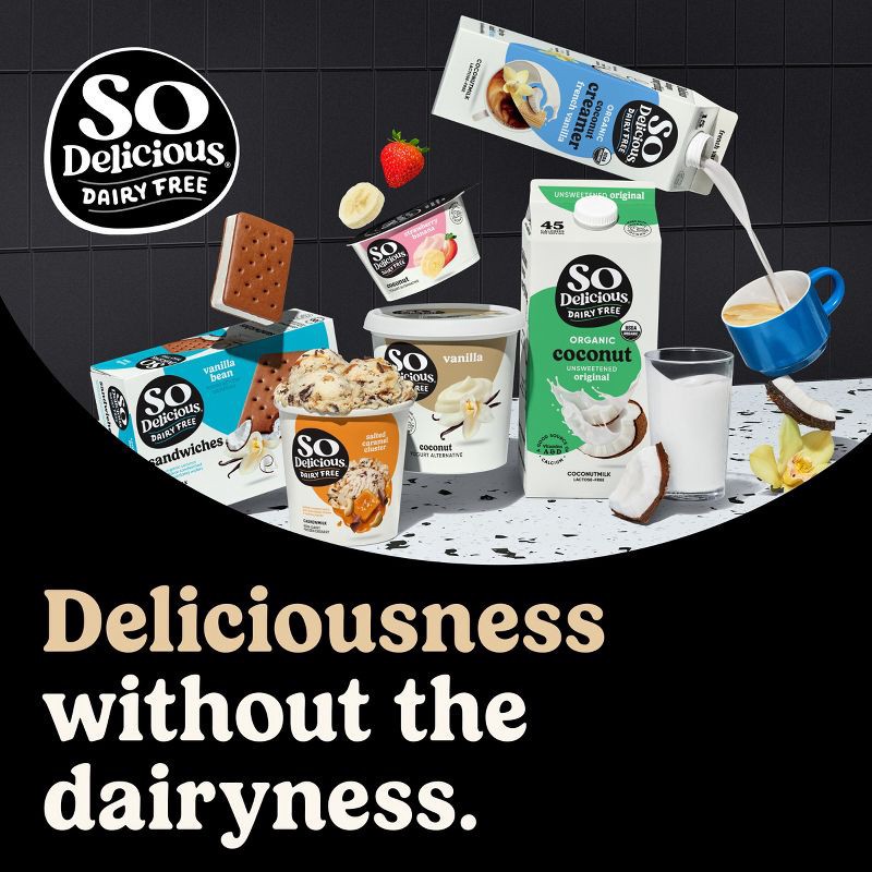 slide 6 of 10, So Delicious Dairy Free UHT Original Coconut Milk Shelf Stable - 1qt, 1 qt