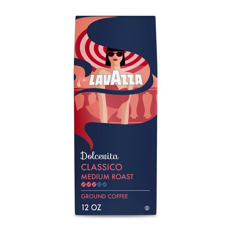 slide 1 of 12, Lavazza Classico Medium Roast Ground Coffee - 12oz, 12 oz