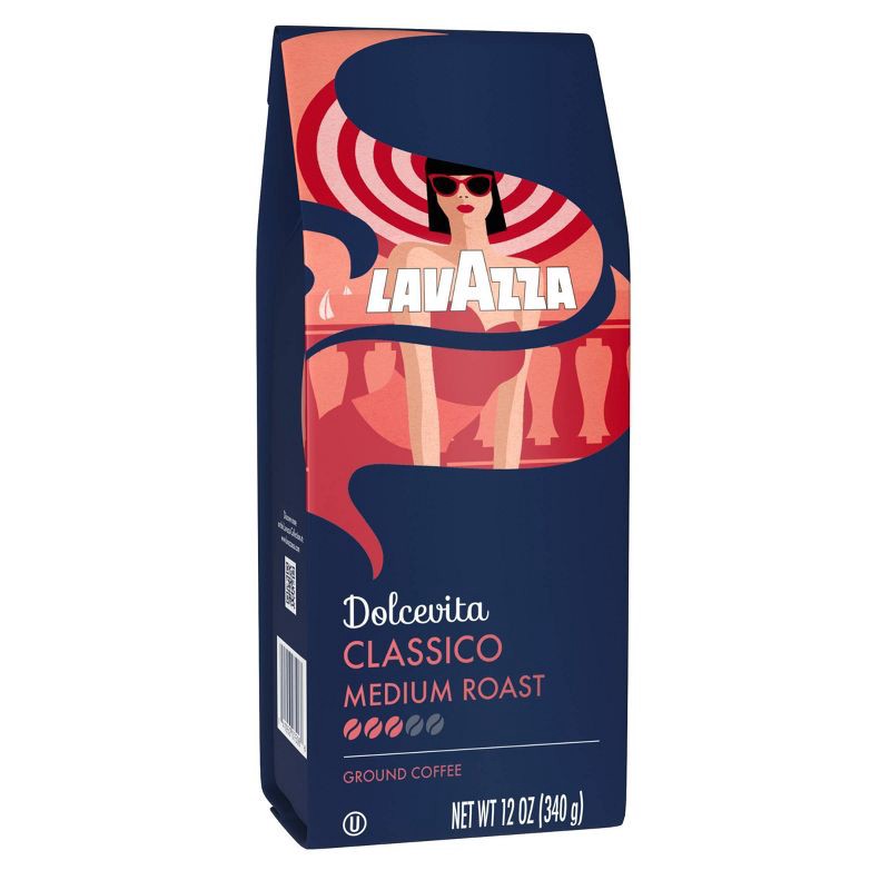 slide 10 of 12, Lavazza Classico Medium Roast Ground Coffee - 12oz, 12 oz