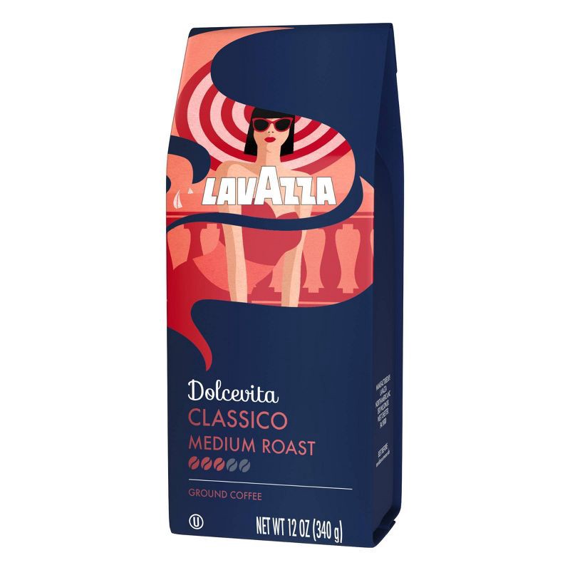slide 11 of 12, Lavazza Classico Medium Roast Ground Coffee - 12oz, 12 oz