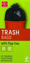 Harris Teeter Flptop Trash Bags