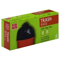 Harris Teeter Flptop Trash Bags