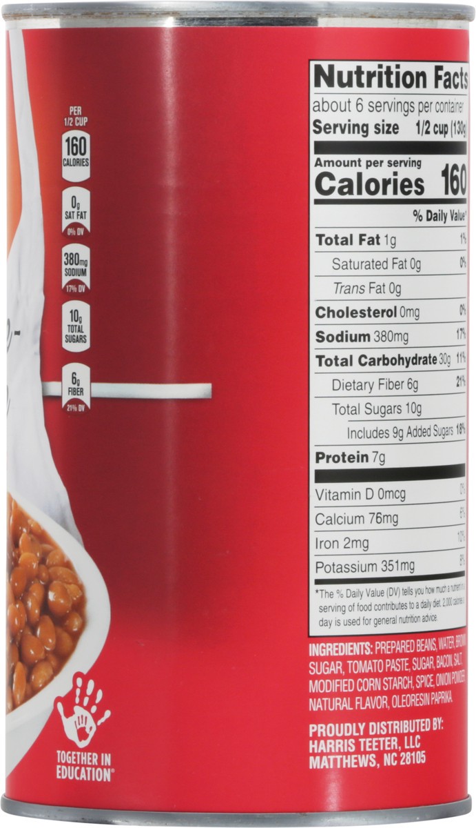 slide 12 of 12, Harris Teeter Homestyle Baked Beans 28, 1 ct