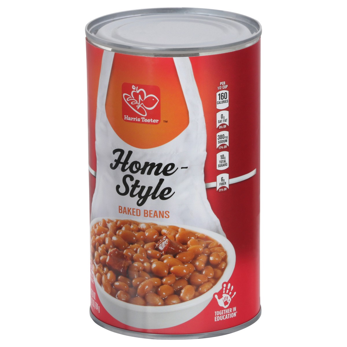 slide 8 of 12, Harris Teeter Homestyle Baked Beans 28, 1 ct