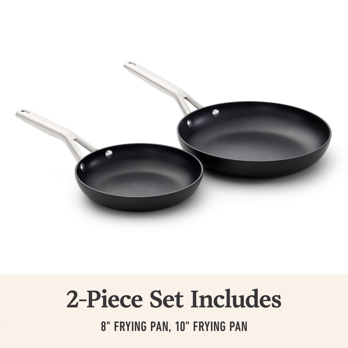 slide 4 of 6, Calphalon Hard Anodized Aluminum Nonstick Fry Pan Black, 1 ct