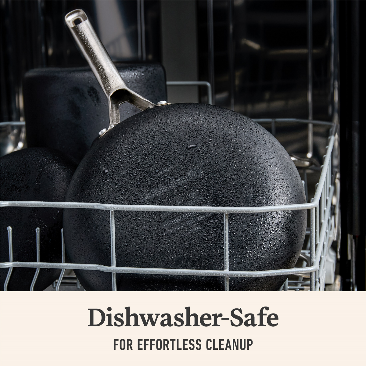 slide 4 of 6, Calphalon 10" Hard Anodized Nonstick Fry Pan with Lid, 1 ct