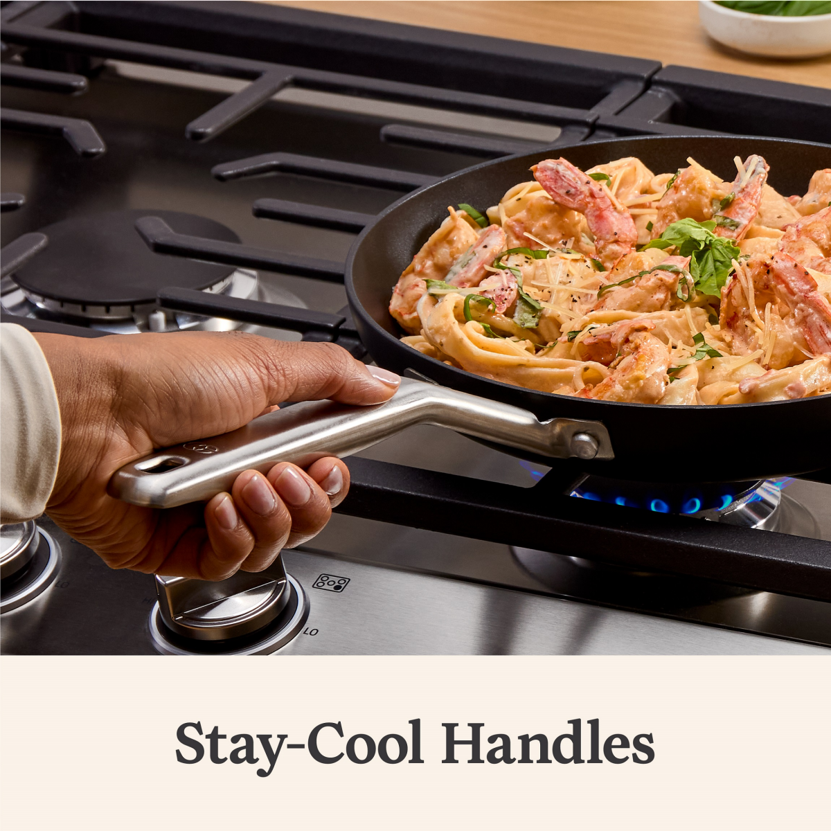 slide 6 of 6, Calphalon 10" Hard Anodized Nonstick Fry Pan with Lid, 1 ct