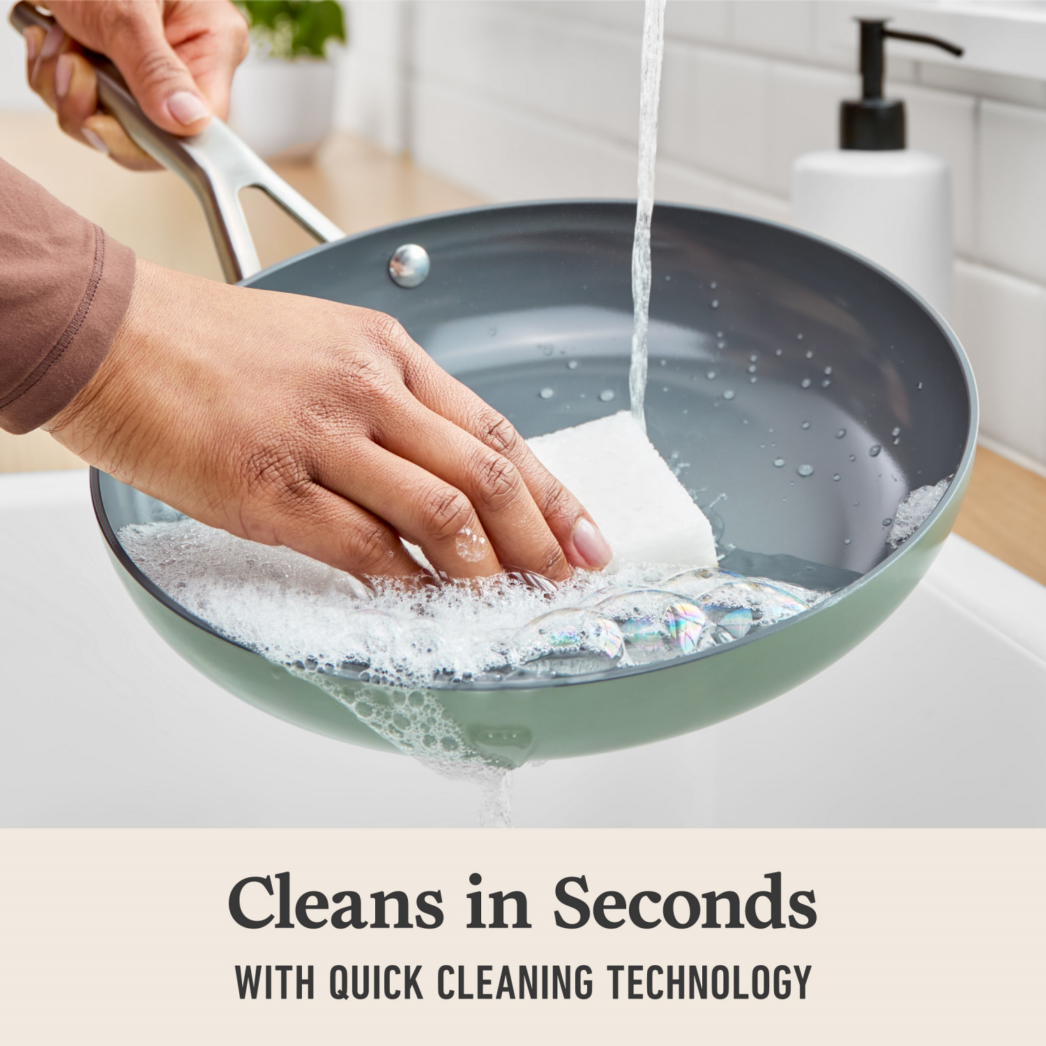 slide 2 of 6, Calphalon Ceramic 8/10 Fry Combo, 8/10