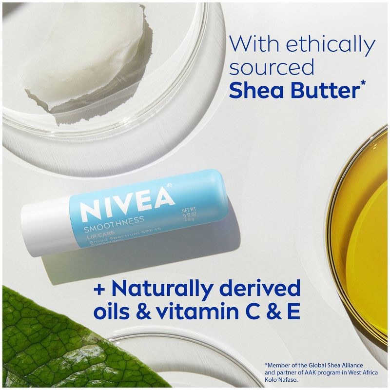 slide 7 of 13, NIVEA Smoothness Lip Balm Dual Pack, 1 ct