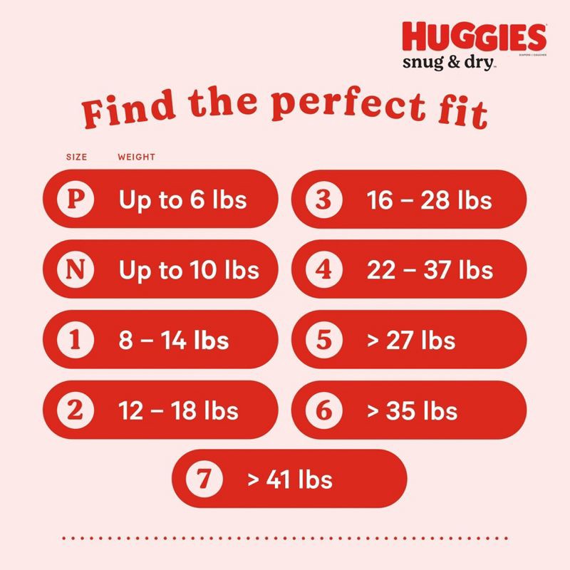 slide 11 of 12, Huggies Snug & Dry Baby Disposable Diapers Super Pack - Size 1 - 108ct, 108 ct