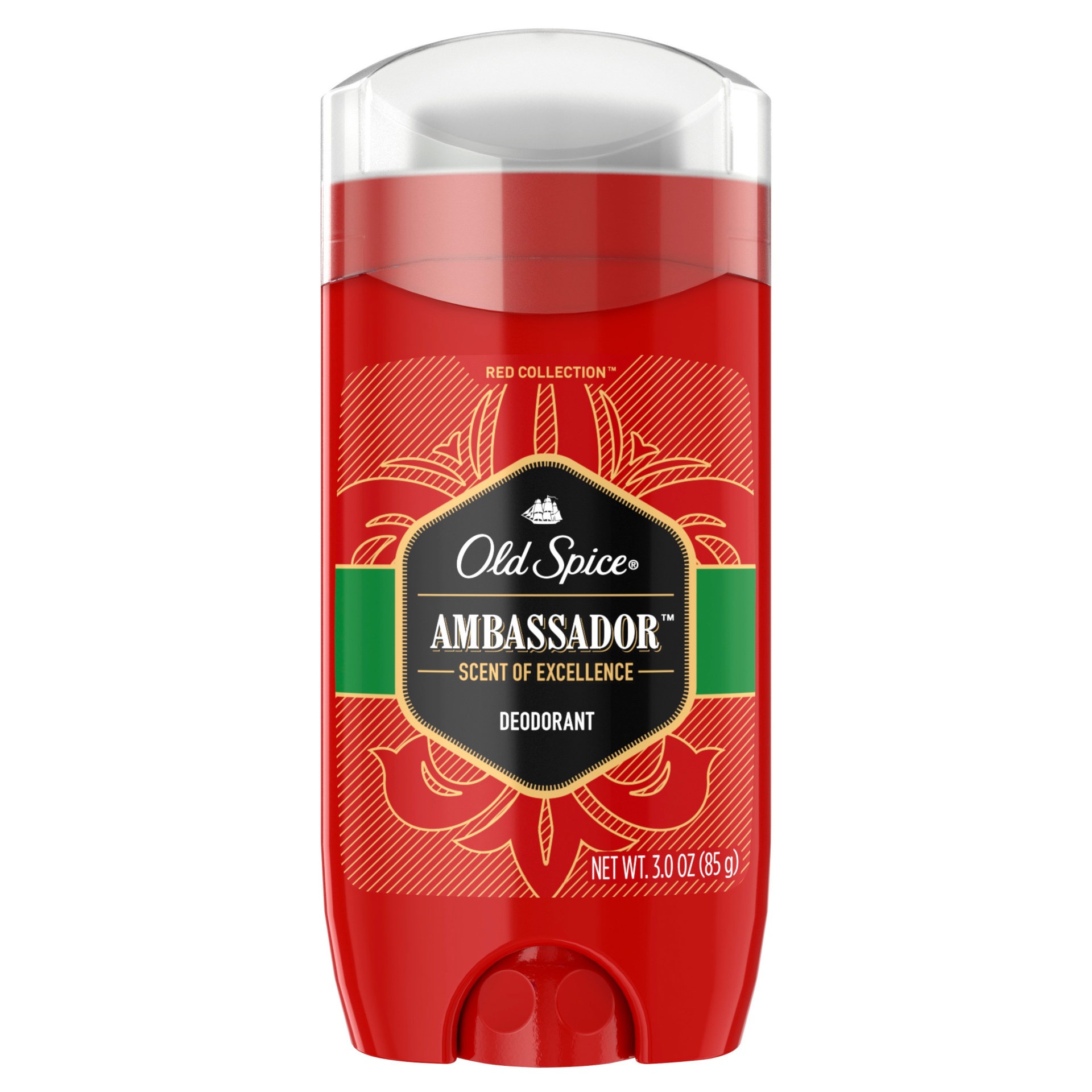 slide 1 of 4, Old Spice Red Collection Ambassador Deodorant, 3 oz