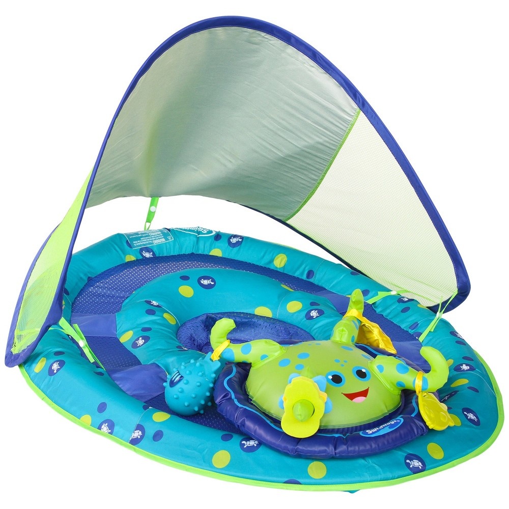 slide 4 of 9, Swimways Baby Spring Float Activity Center - Octopus, 1 ct