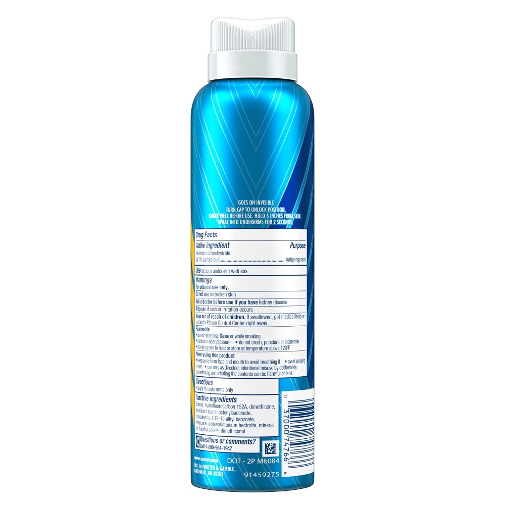 slide 3 of 3, Secret Active Sport Invisible Spray Antiperspirant and Deodorant, 3.8 oz