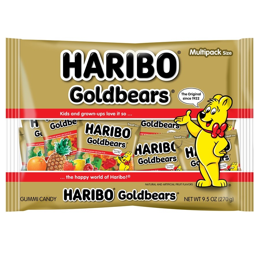 slide 1 of 3, Haribo Goldbears, 9.5 oz