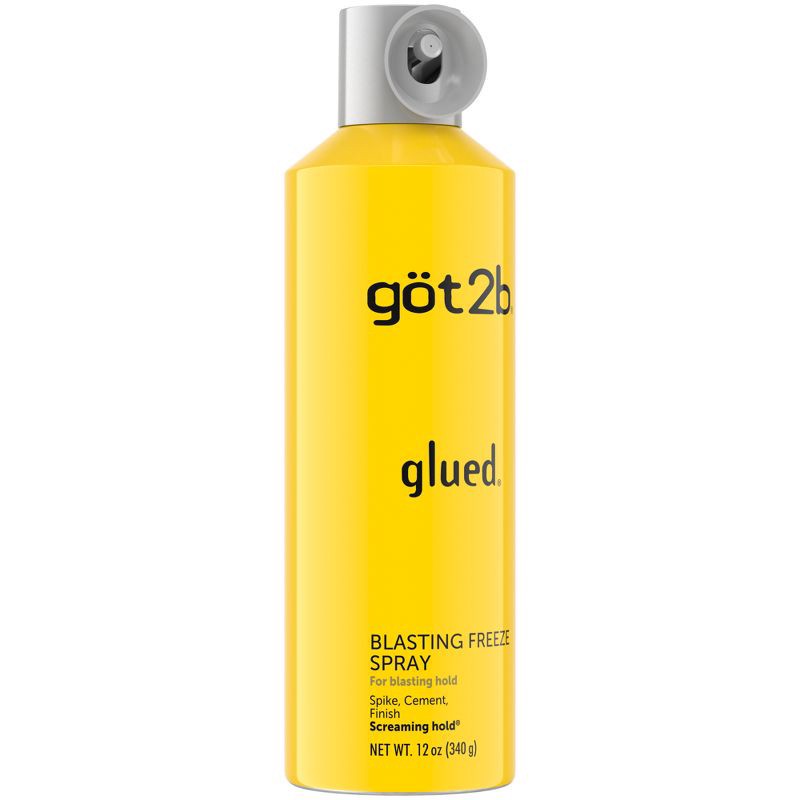 slide 10 of 11, got2B Schwarzkopf Glued Blasting Freeze Hair Spray - 12oz, 12 oz