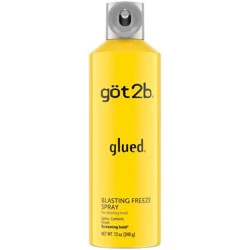 got2B Schwarzkopf Glued Blasting Freeze Hair Spray - 12oz: Hair Styling, All Hair Types, Phthalate-Free