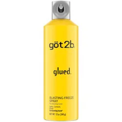 got2B Schwarzkopf Glued Blasting Freeze Hair Spray - 12oz: Hair Styling, All Hair Types, Phthalate-Free